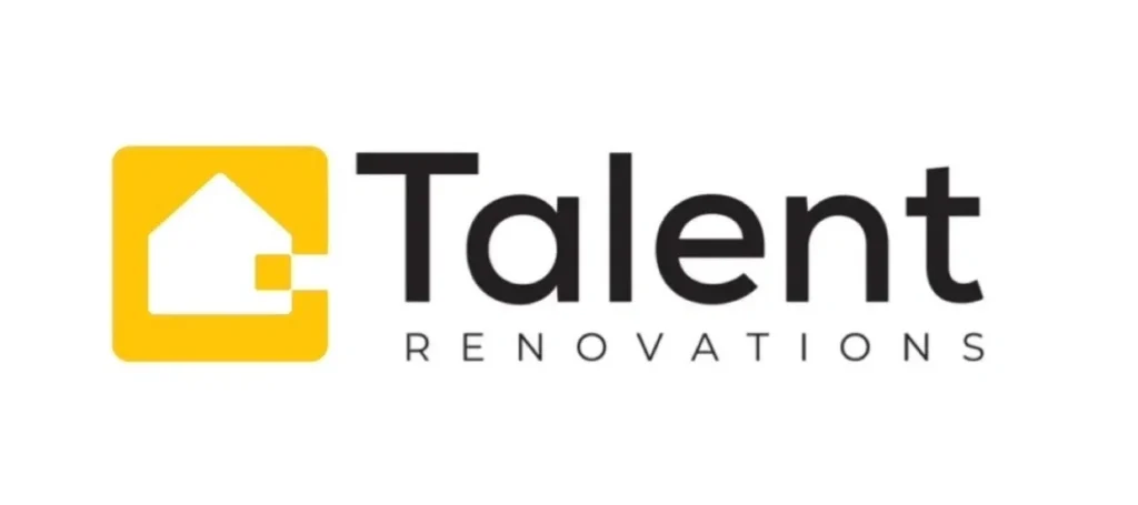 Logo of Talent Renovations with a modern design.