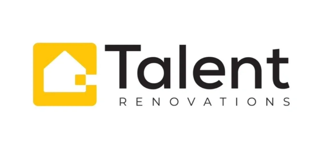 Logo of Talent Renovations with a modern design.
